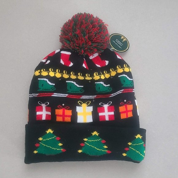 NWT Light Up Christmas Toque - Picture 1 of 5
